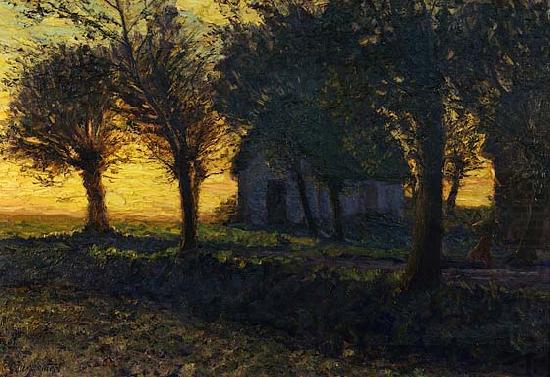 Abendstimmung., Carl Hessmert